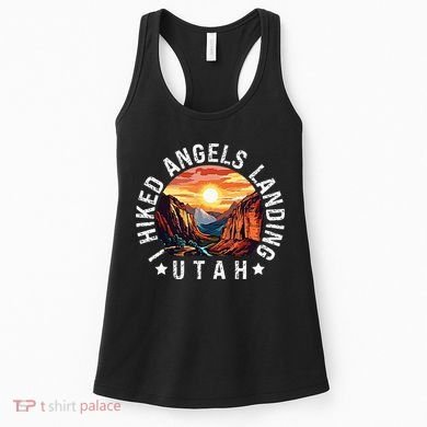 Retro Utah I Hiked Angels Landing Women's Tank Top