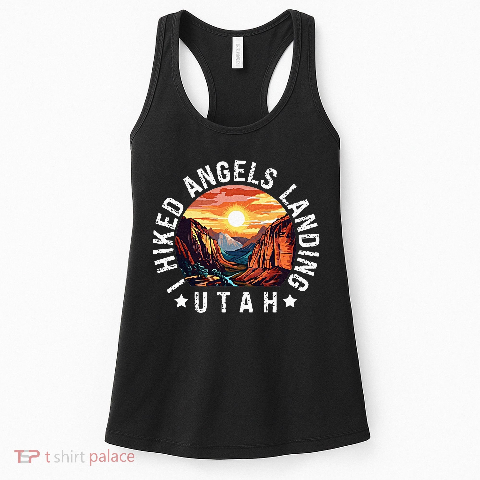 Retro Utah I Hiked Angels Landing Women's Tank Top