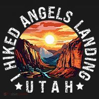 Retro Utah I Hiked Angels Landing Women's Tank Top thumb 5
