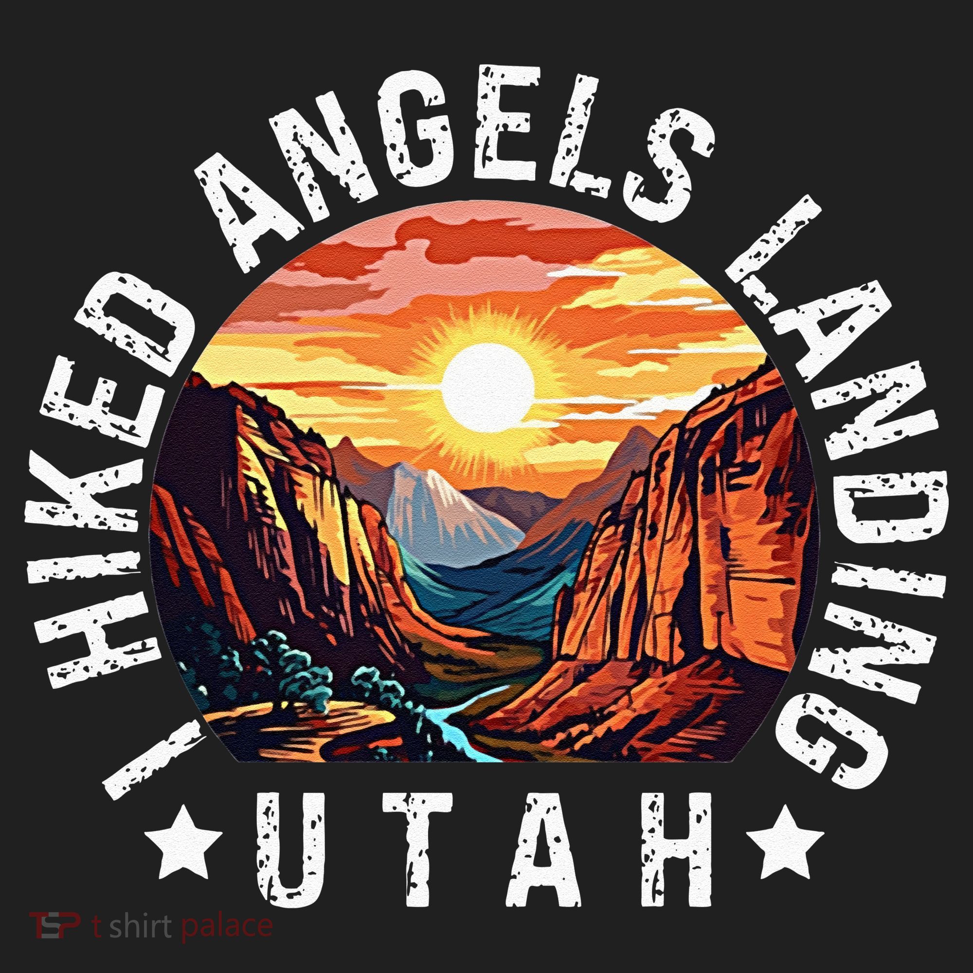 Retro Utah I Hiked Angels Landing Hat