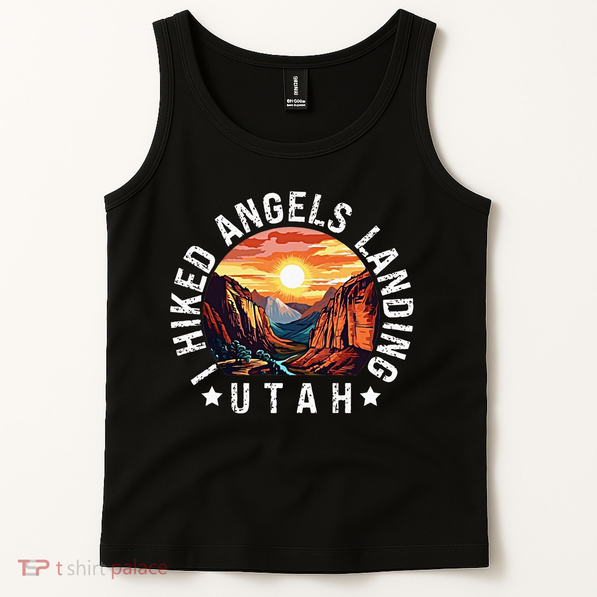 Retro Utah I Hiked Angels Landing Tank Top