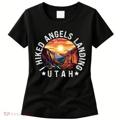 Retro Utah I Hiked Angels Landing Women's T-Shirt