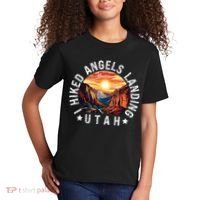 Retro Utah I Hiked Angels Landing Kids T-Shirt thumb 2