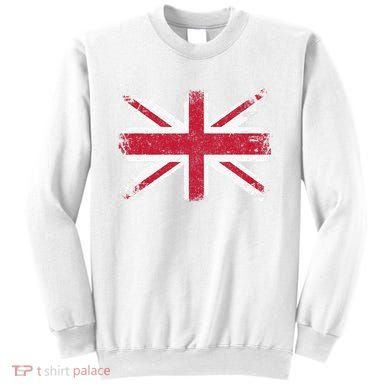 Retro Union Jack Vintage British Flag Great Britain UK Sweatshirt