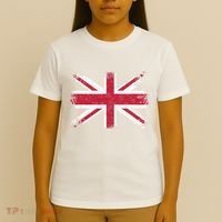 Retro Union Jack Vintage British Flag Great Britain UK T-Shirt thumb 4