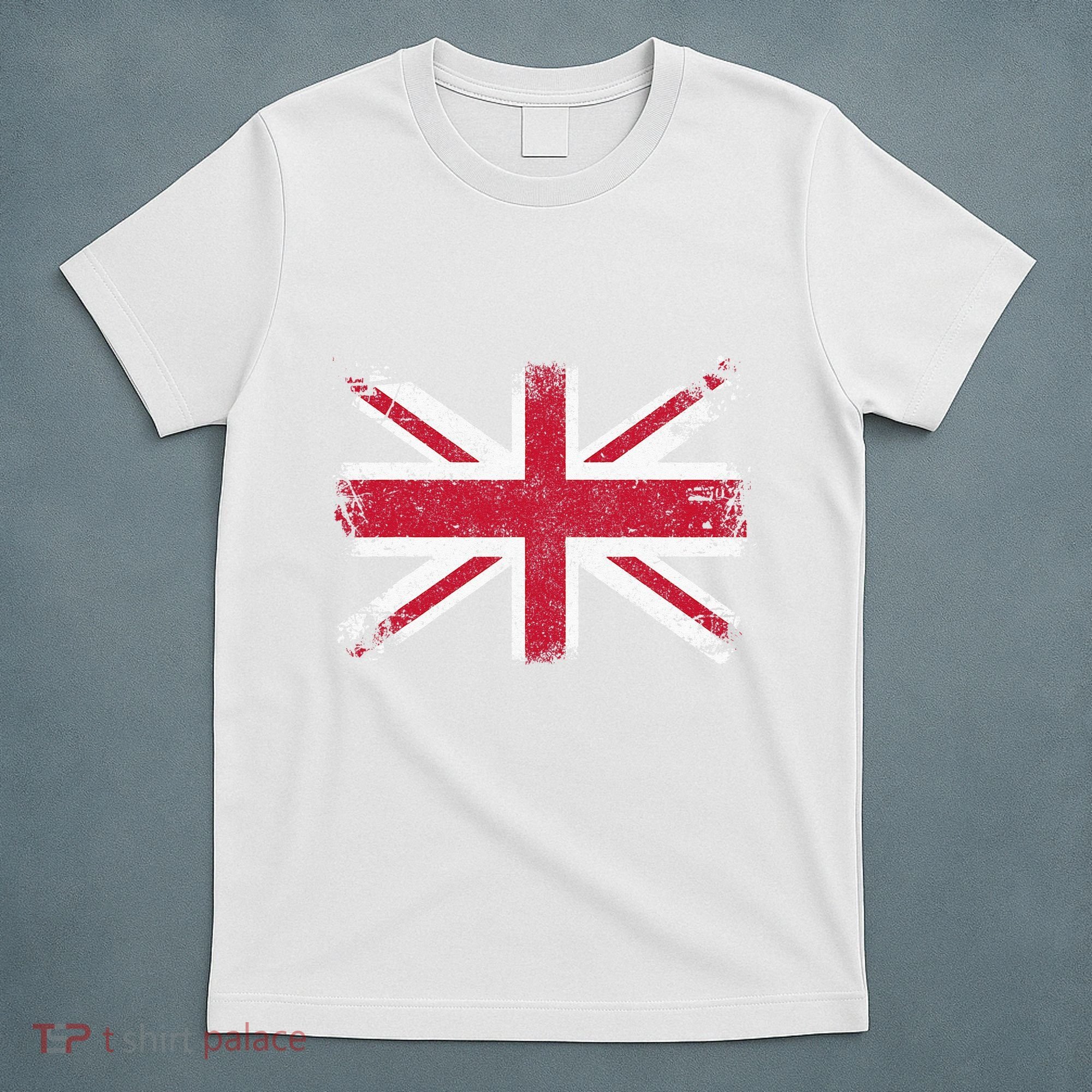 Retro Union Jack Vintage British Flag Great Britain UK T-Shirt