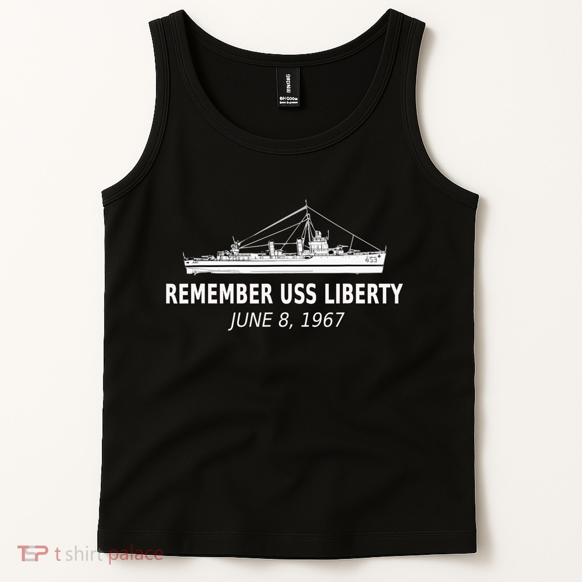 Remember Uss Liberty June 8 1967 Tank Top