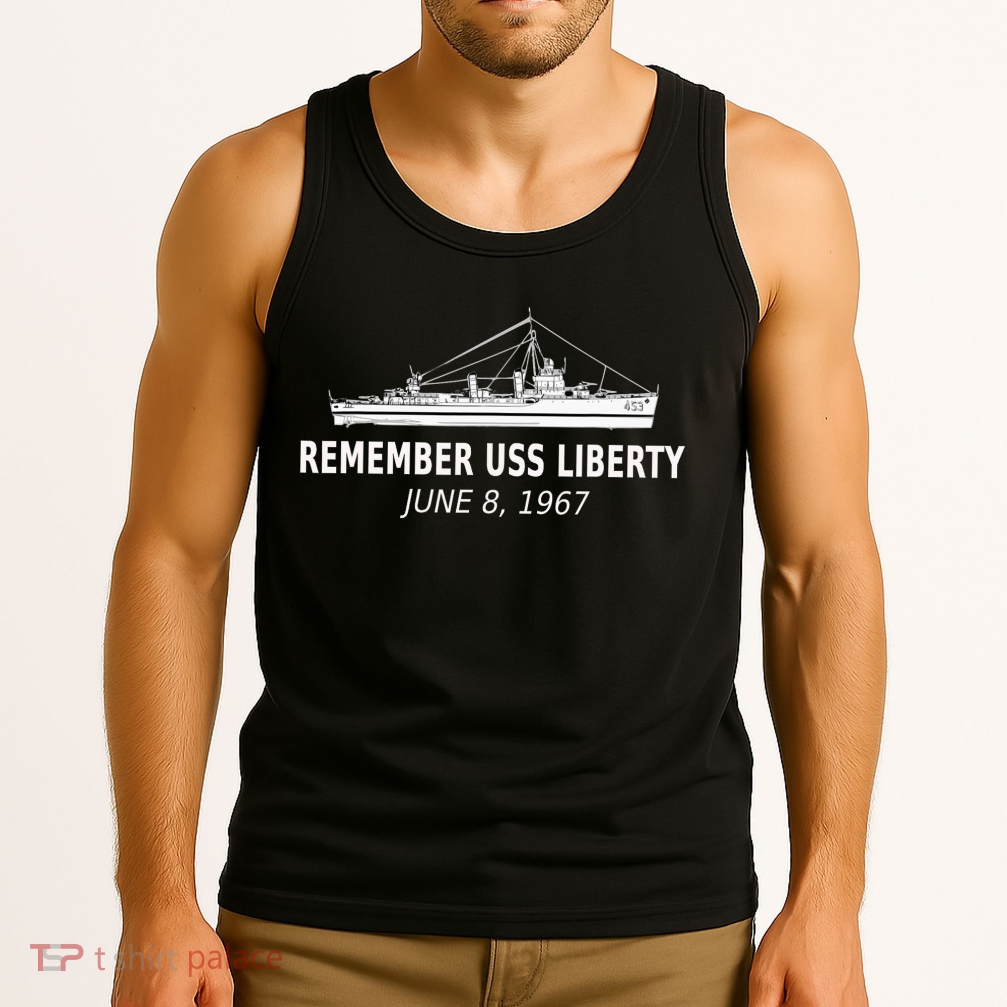 Remember Uss Liberty June 8 1967 Tank Top