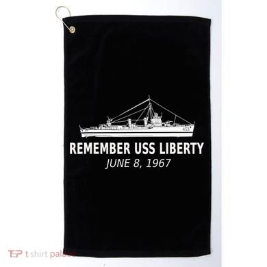 Remember Uss Liberty June 8 1967 Golf Towel