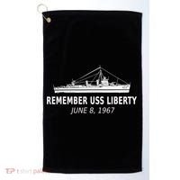 Remember Uss Liberty June 8 1967 Golf Towel thumb 0