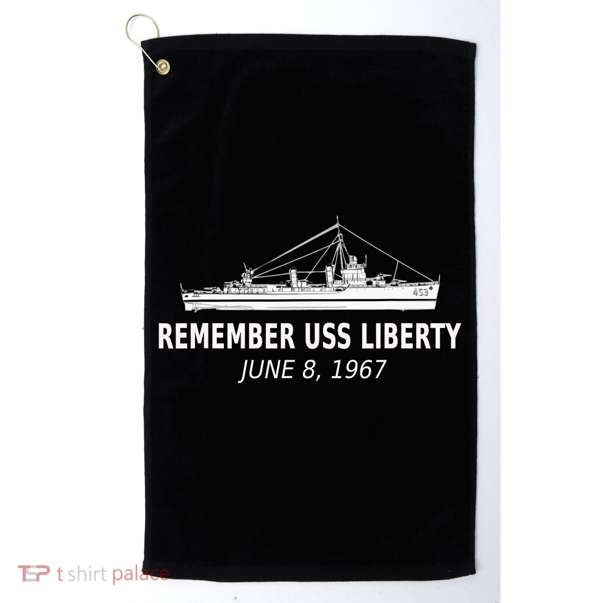 Remember Uss Liberty June 8 1967 Golf Towel