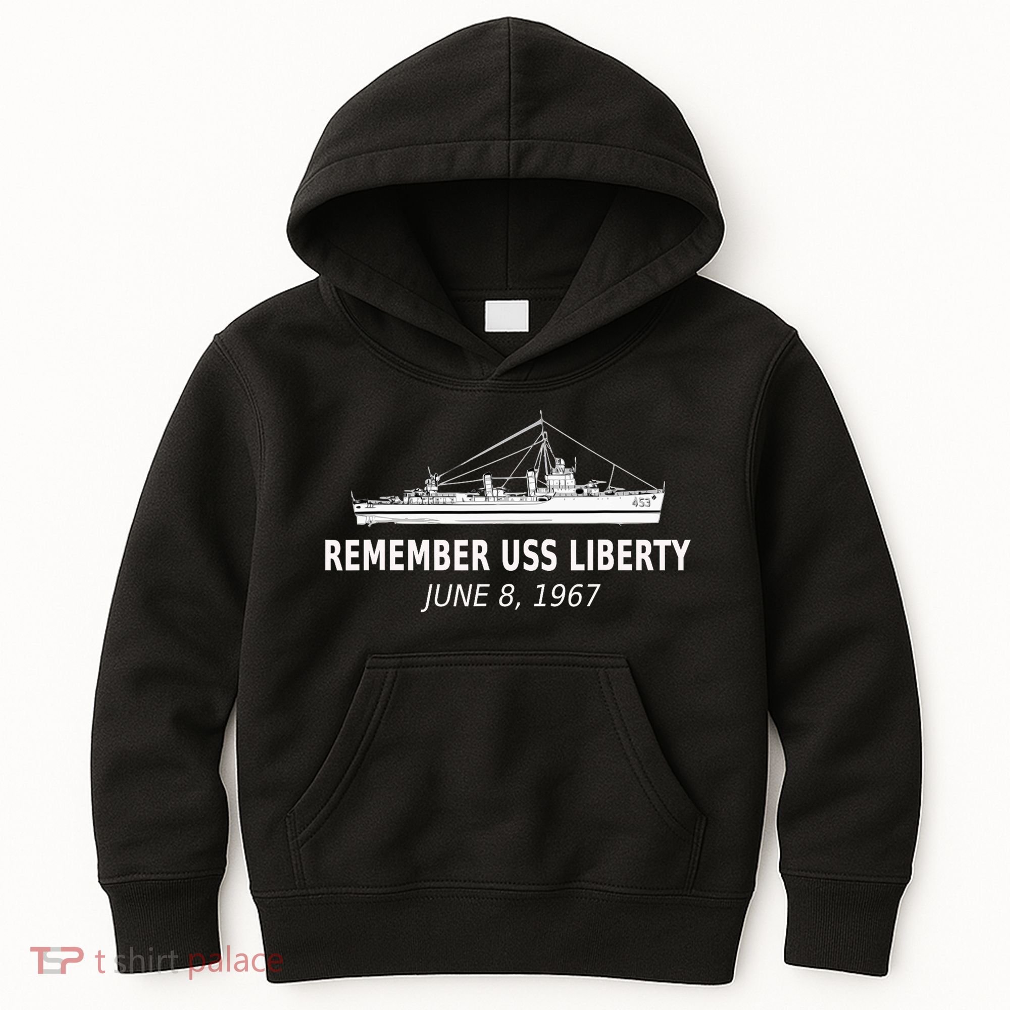 Remember Uss Liberty June 8 1967 Kids Hoodie