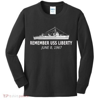 Remember Uss Liberty June 8 1967 Kids Long Sleeve Shirt