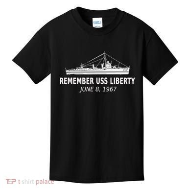 Remember Uss Liberty June 8 1967 Kids T-Shirt