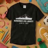 Remember Uss Liberty June 8 1967 Kids T-Shirt thumb 3