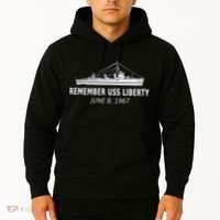 Remember USS Liberty June 8 1967 Hoodie thumb 2