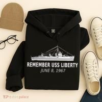 Remember USS Liberty June 8 1967 Hoodie thumb 4