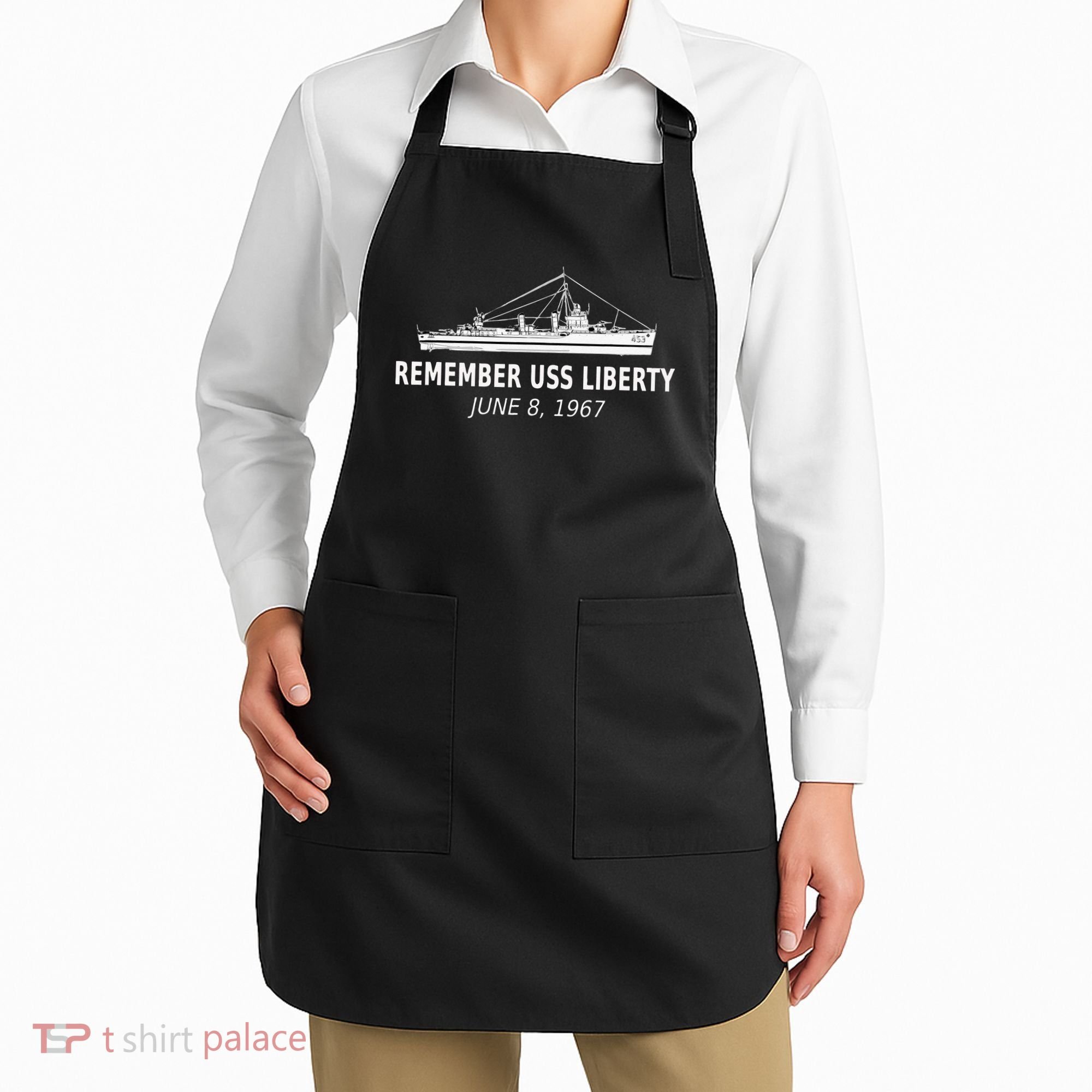 Remember USS Liberty June 8 1967 Apron