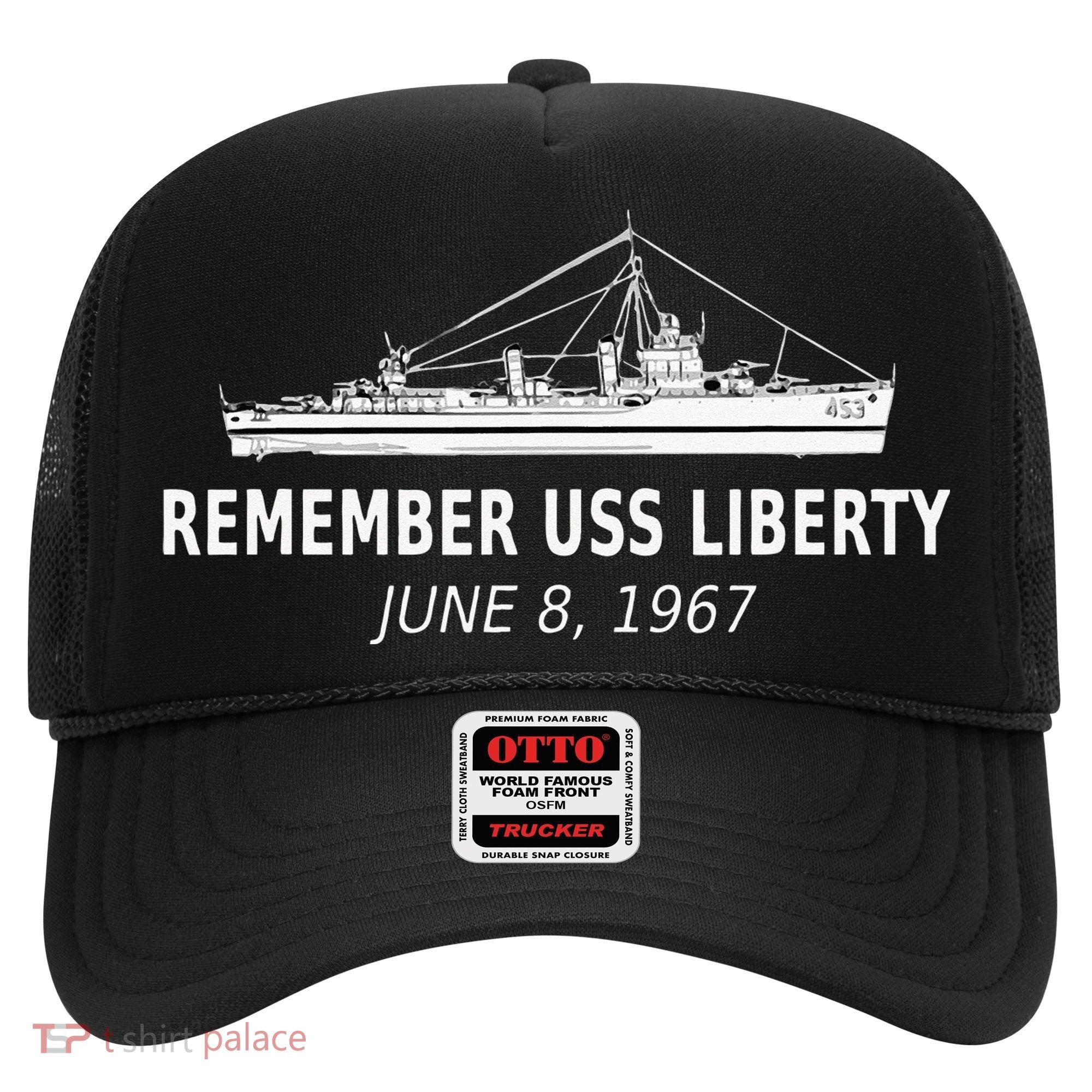 Remember USS Liberty June 8 1967 Hat