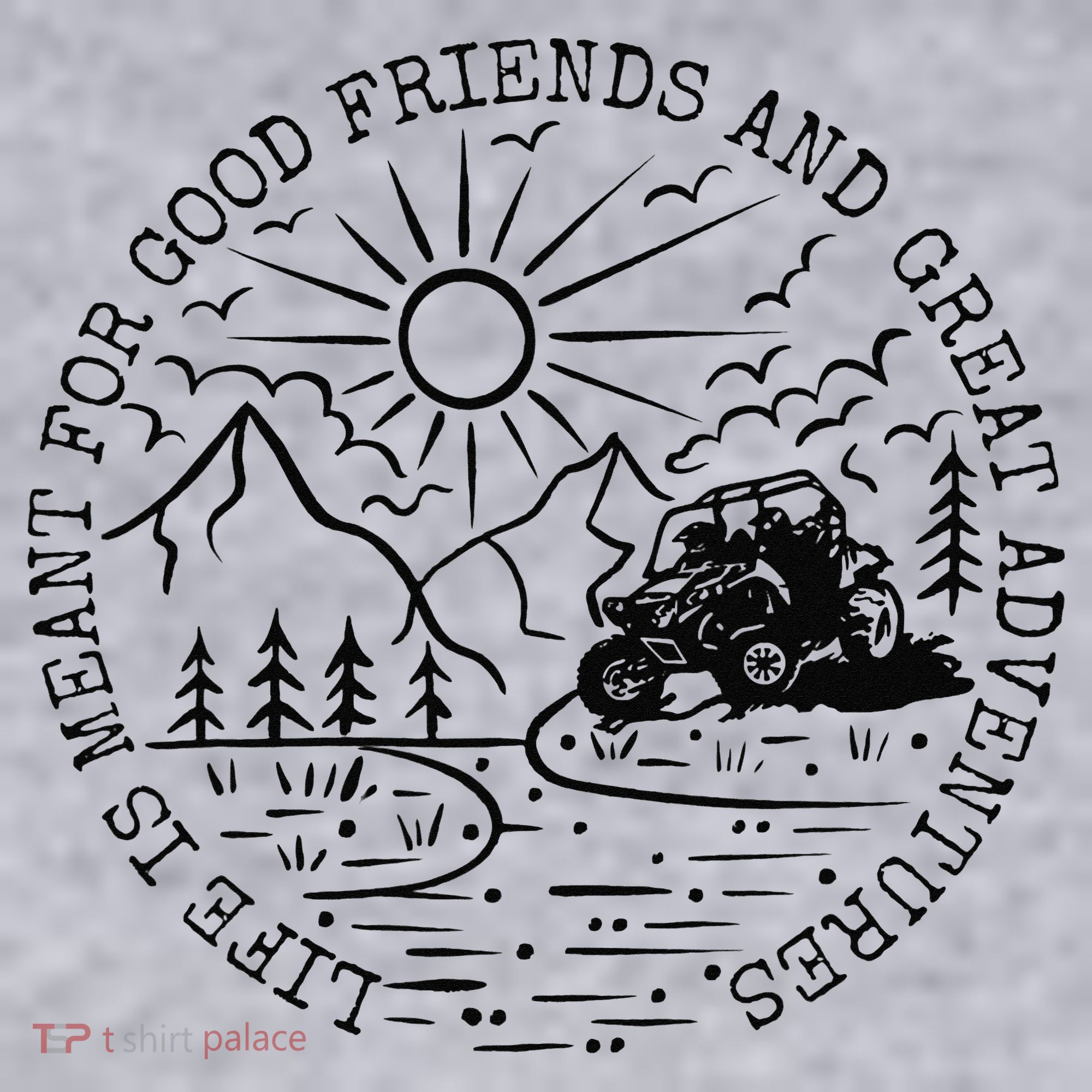 Retro UTV Life Great Adventure Side By Side Rider Mud Riding Women's Sweatshirt