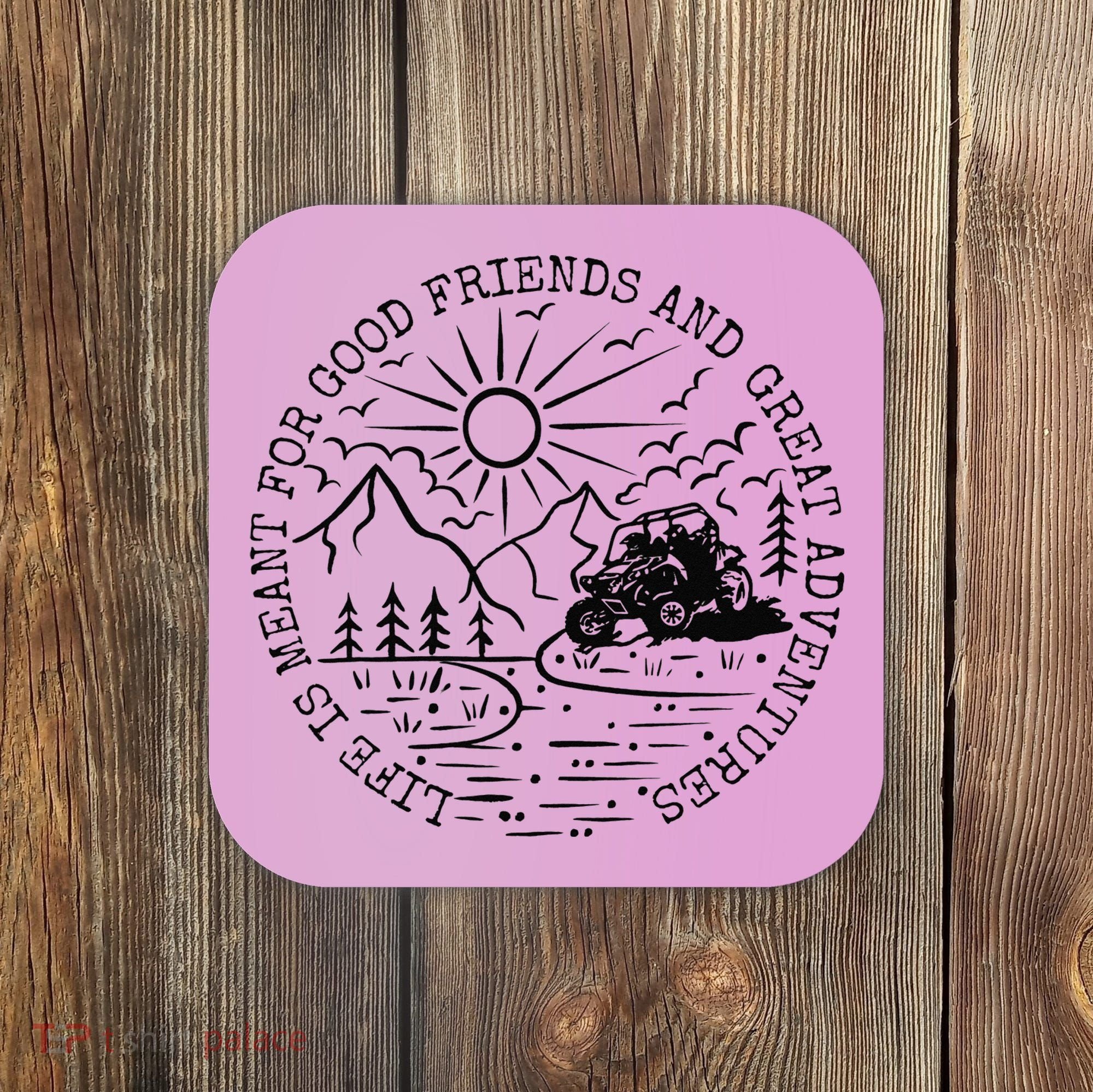 Retro UTV Life Great Adventure Side By Side Rider Mud Riding Coaster