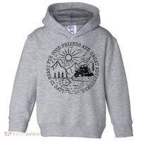 Retro UTV Life Great Adventure Side By Side Rider Mud Riding Toddler Hoodie thumb 0