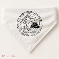 Retro UTV Life Great Adventure Side By Side Rider Mud Riding USA-Made Doggie Bandana thumb 0