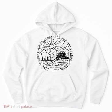 Retro UTV Life Great Adventure Side By Side Rider Mud Riding Hoodie
