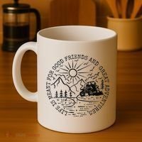 Retro UTV Life Great Adventure Side By Side Rider Mud Riding Coffee Mug thumb 4