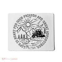 Retro UTV Life Great Adventure Side By Side Rider Mud Riding Mousepad thumb 0