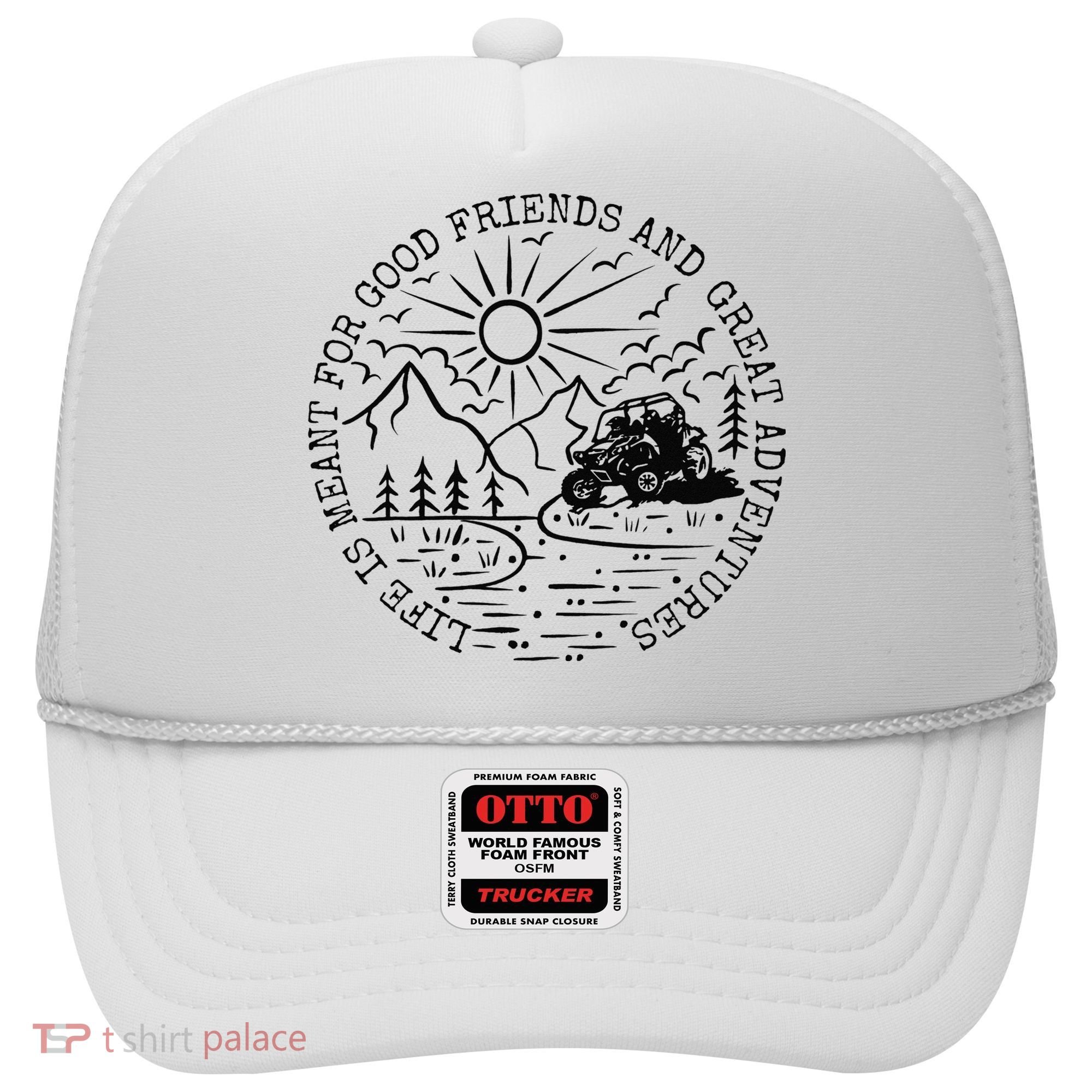 Retro UTV Life Great Adventure Side By Side Rider Mud Riding Hat