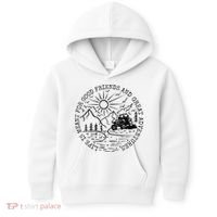 Retro UTV Life Great Adventure Side By Side Rider Mud Riding Kids Hoodie thumb 0
