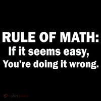 Rule Of Math Seems Easy You're Doing It Wrong Backpack thumb 2
