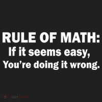Rule Of Math Seems Easy You're Doing It Wrong Tumbler thumb 3