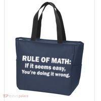 Rule Of Math Seems Easy You're Doing It Wrong Tote Bag thumb 3