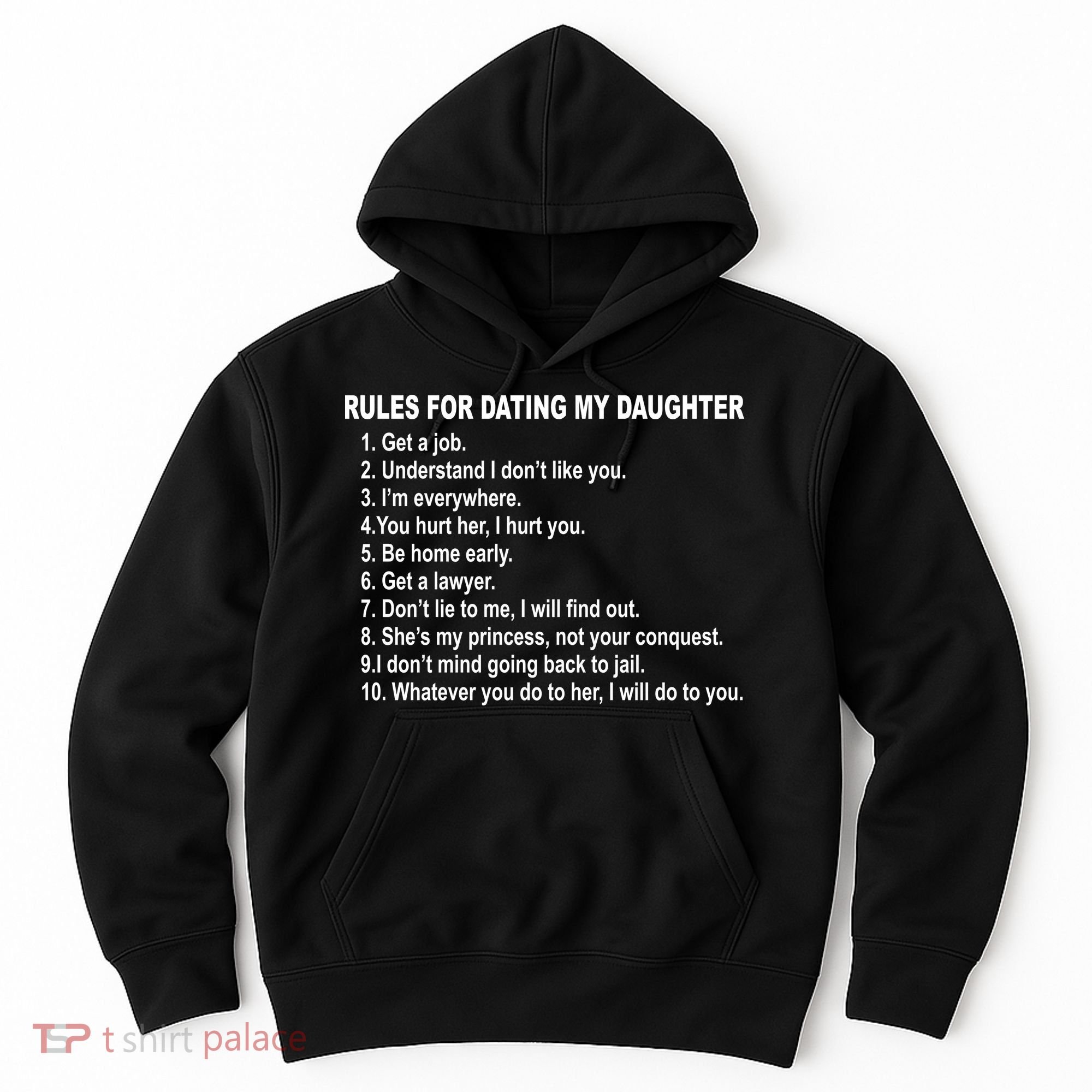 Rules For Dating My Daughter Father's Day Hoodie