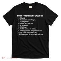 Rules For Dating My Daughter Father's Day T-Shirt thumb 0