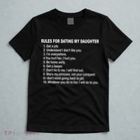 Rules For Dating My Daughter Father's Day T-Shirt thumb 5