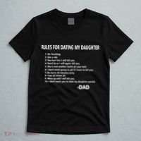 Rules For Dating MY Daughter Funny T-Shirt thumb 5