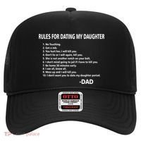 Rules For Dating MY Daughter Funny Hat thumb 0