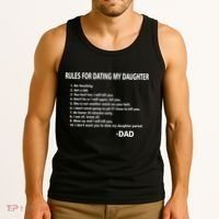Rules For Dating MY Daughter Funny Tank Top thumb 3