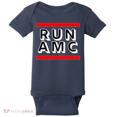 Run AMC Baby Bodysuit
