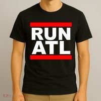 Run ATL Atlanta, Georgia Sports Fans T-Shirt thumb 3
