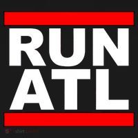 Run ATL Atlanta, Georgia Sports Fans Mousepad thumb 1