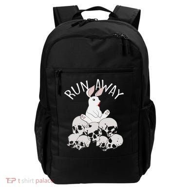 Run Away Bloody Bunny Skeleton Backpack