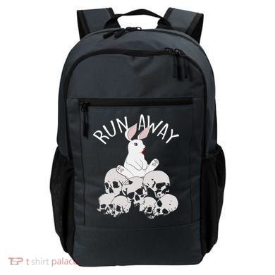 Run Away Bloody Bunny Skeleton Backpack