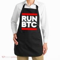 RUN BTC Bitcoin Cryptocurrency Apron thumb 2