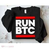 RUN BTC Bitcoin Cryptocurrency Sweatshirt thumb 2