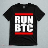 Run BTC Bitcoin Cryptocurrency Crypto Moon Hodl T-Shirt thumb 5