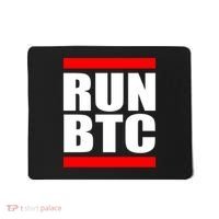 Run BTC Bitcoin Cryptocurrency Crypto Moon Hodl Mousepad thumb 0